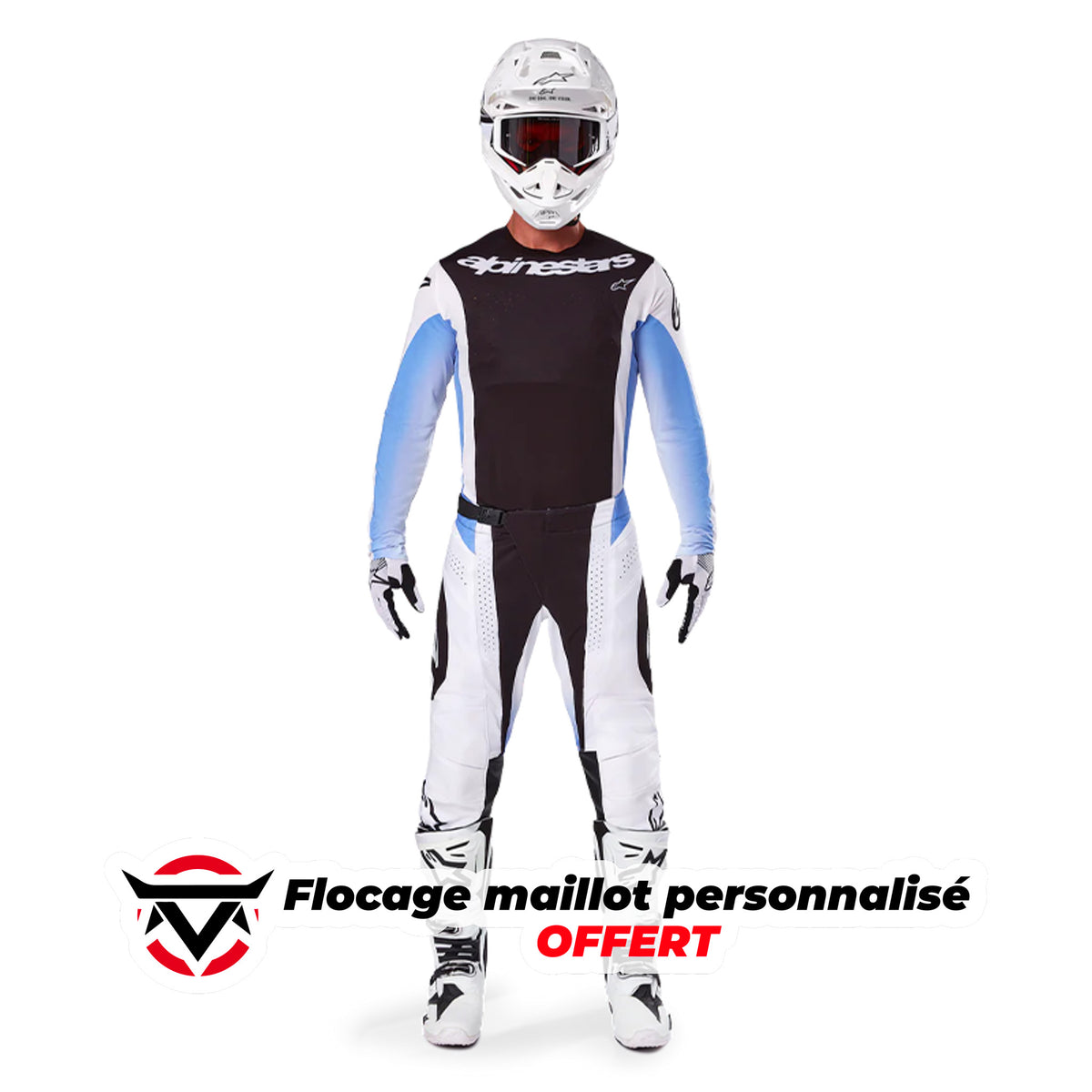 Maillot Seven Vox Aperture Noir - Maillot Cross Maillot Seven Vox Aperture Noir - Maillot Cross