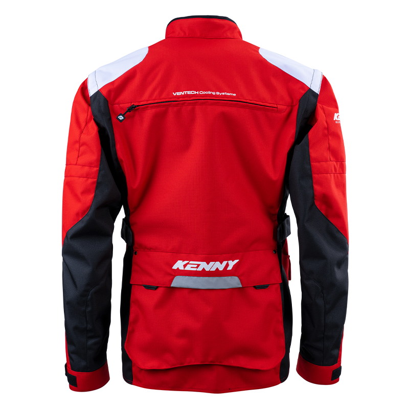 Veste enduro Kenny Titanium rouge 2025 - Main Image