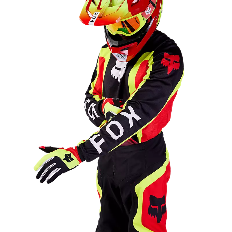 Chaussettes motocross Fox enfant 180 BALLAST rouge 2024