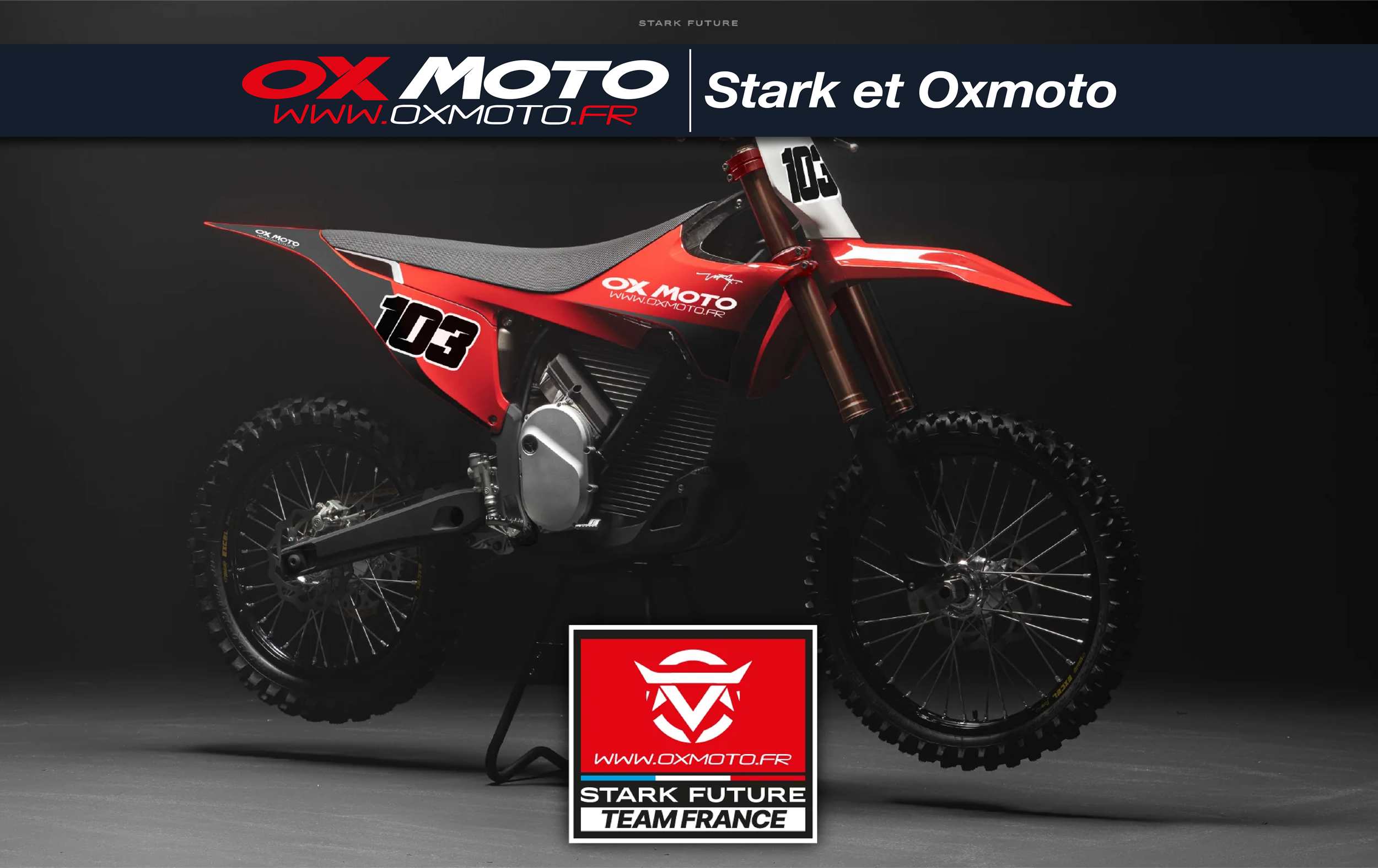 Stark et Oxmoto au GP de France MXGP 2024 !