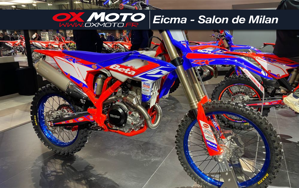 Eicma - Salon de Milan : Beta 450 RX, Fantic 300 XE et Gaerne SG22