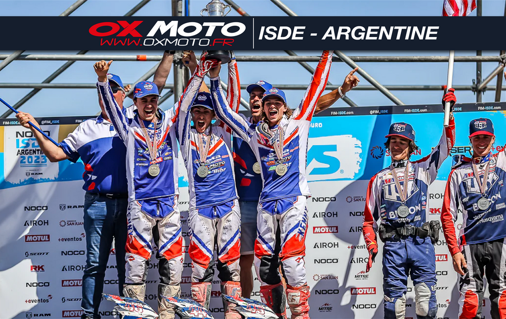 ISDE - ARGENTINE : ALIX ET JOYON CHAMPION DU MONDE !