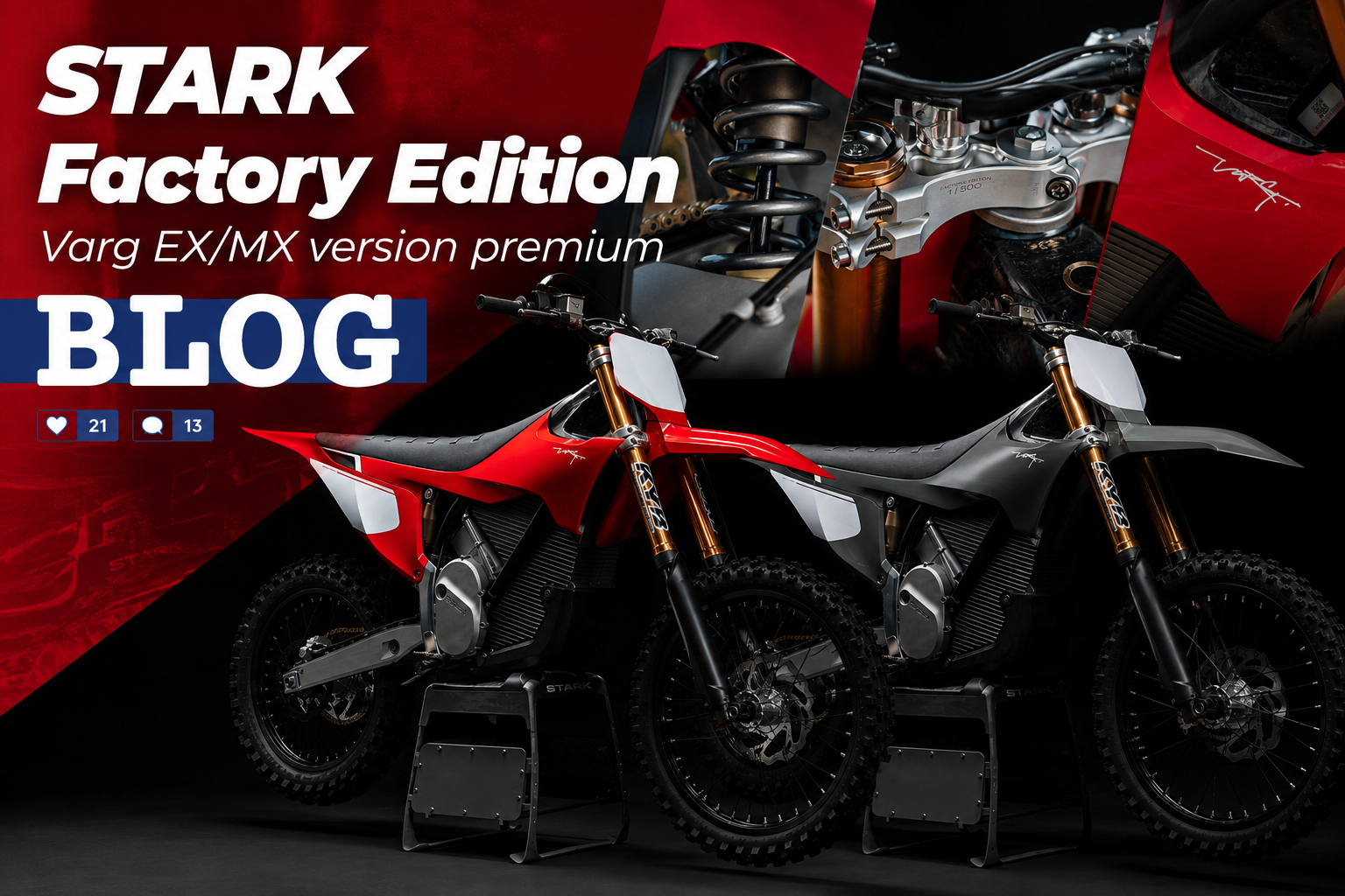 Stark Future dévoile les VARG EX/MX Factory Edition