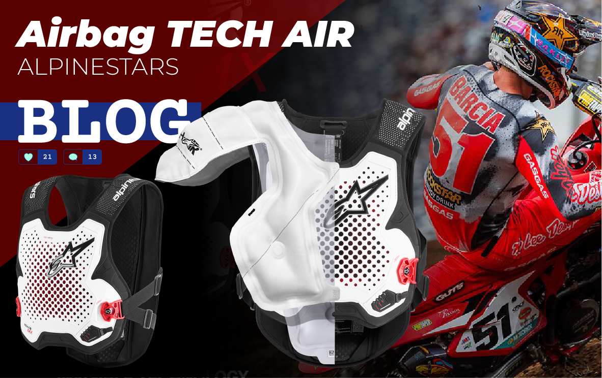 Alpinestars Tech-Air® MX : découvrez l'airbag motocross par excellence