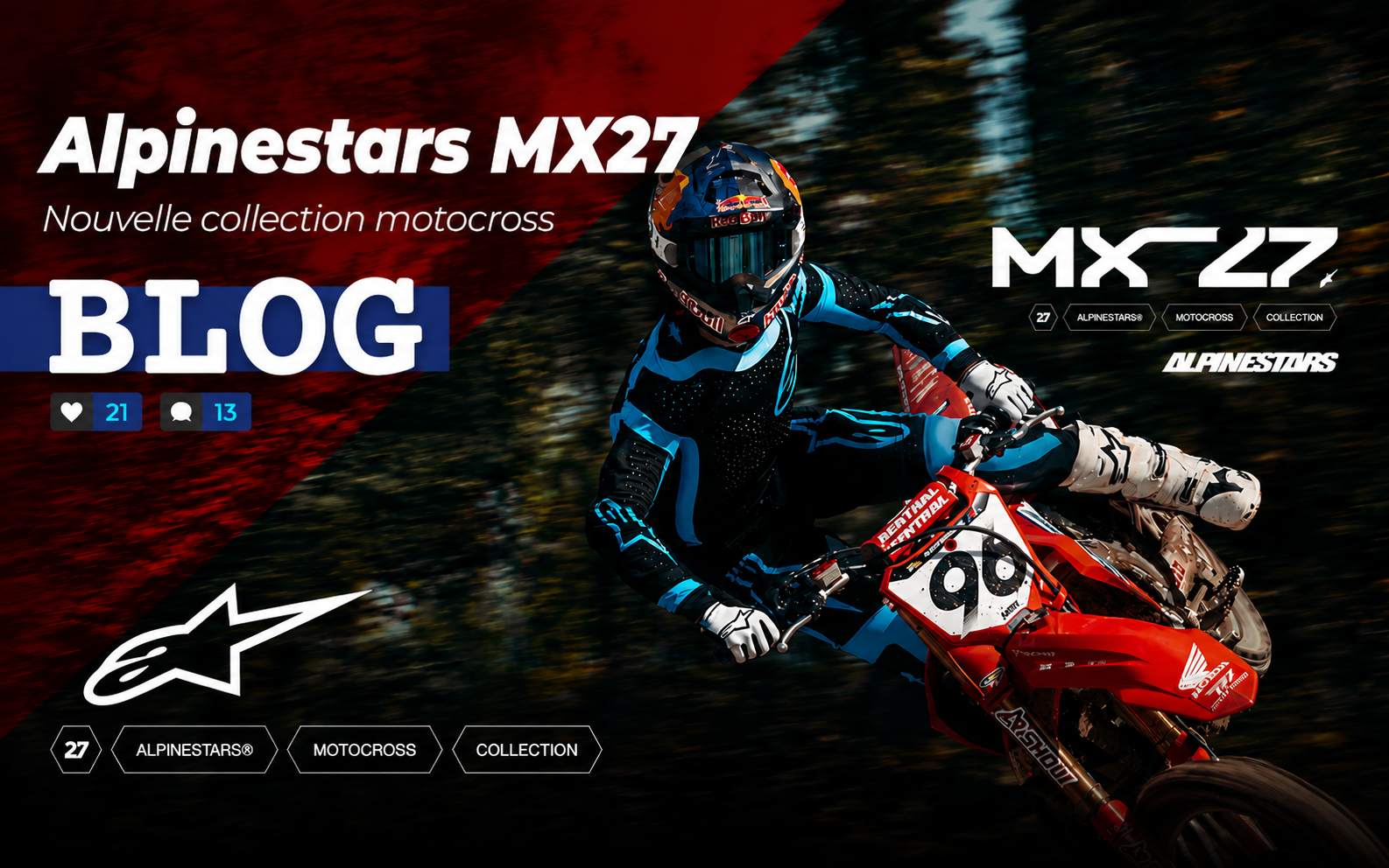 Alpinestars MX27 : découvrez les équipements motocross 2027