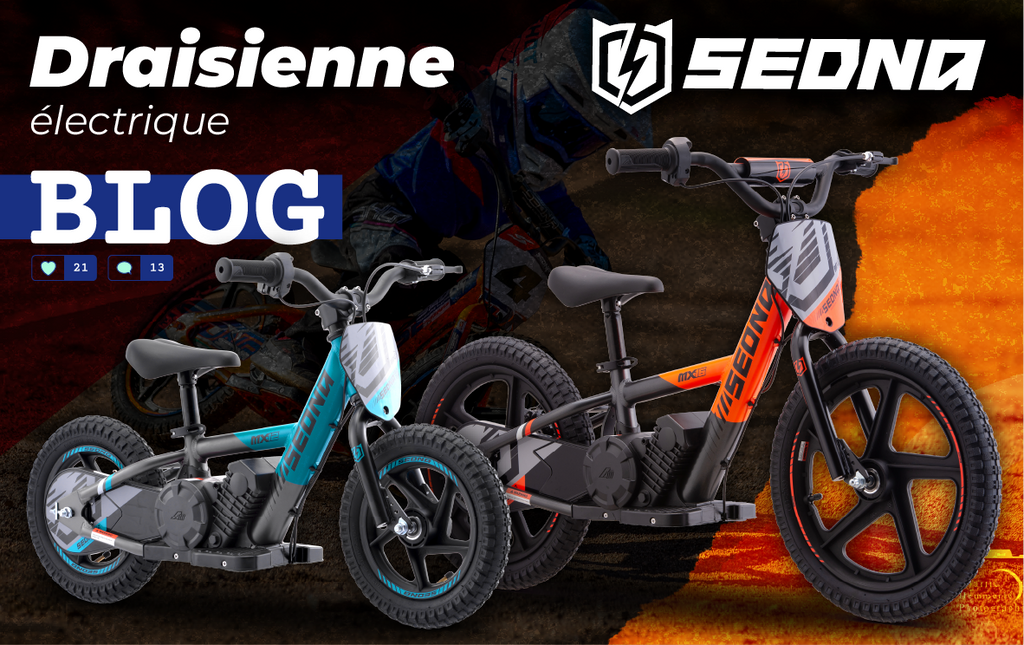 Les draisiennes SEDNA arrivent sur www.oxmoto.fr