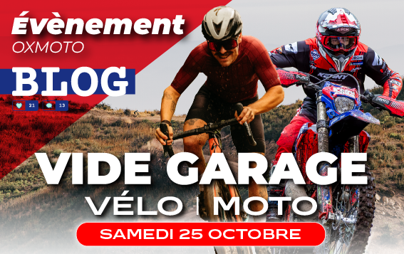Vide-garage vélo/moto OXMOTO le 25 octobre 2025