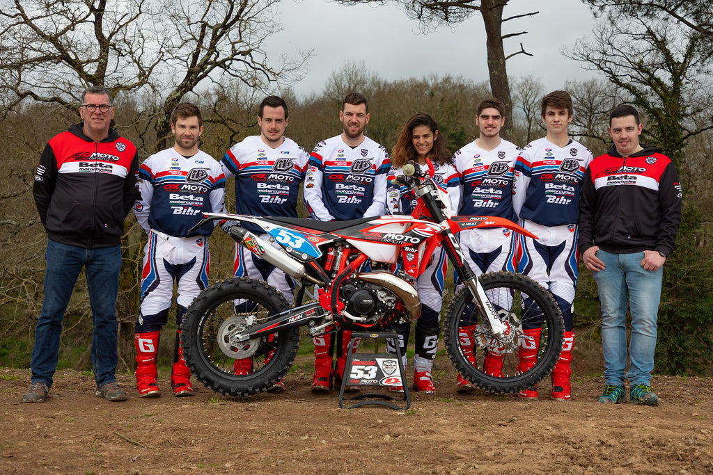 Les pilotes du team OXMOTO 2020