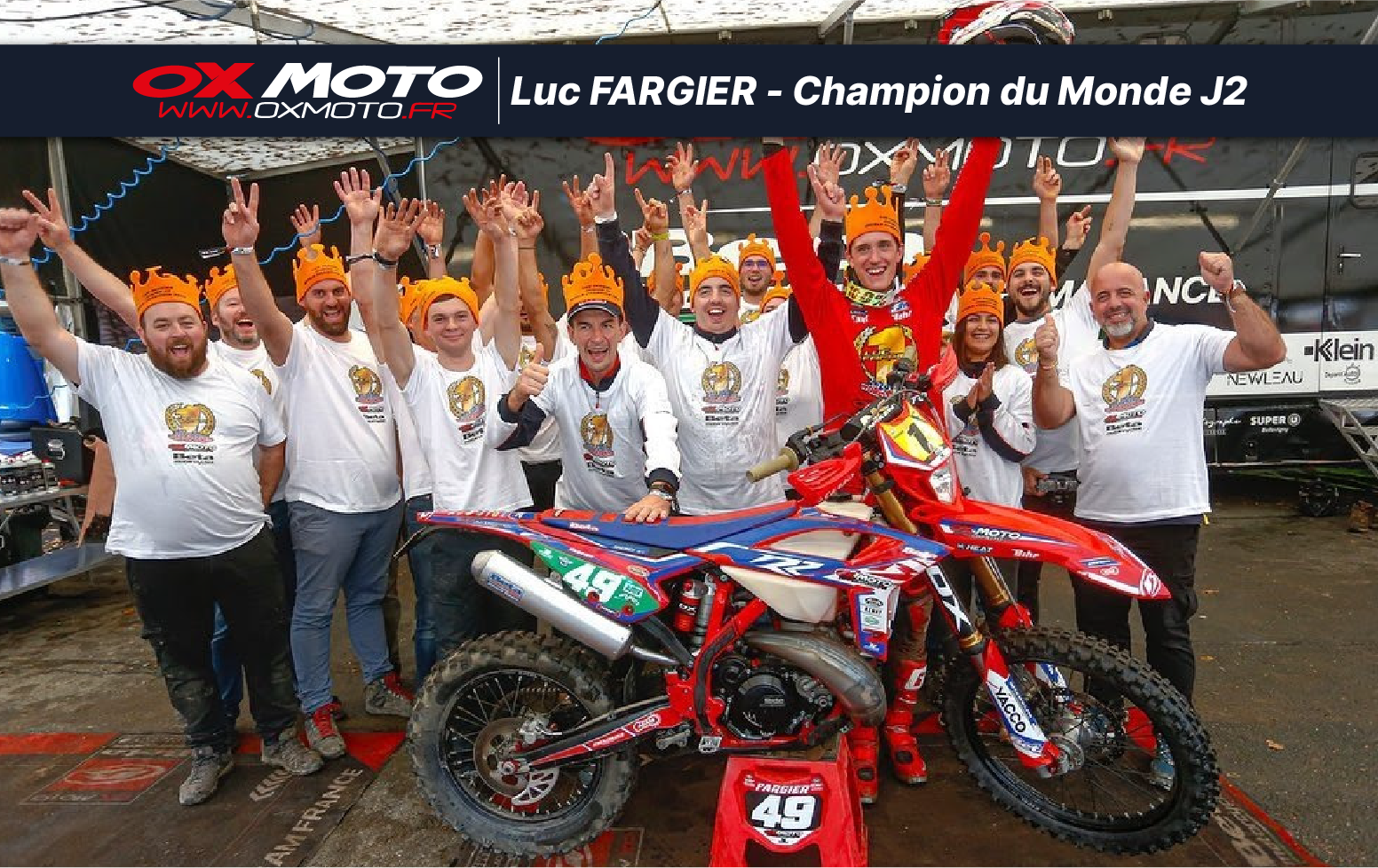 Luc Fargier champion du monde !