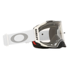 Lunettes OAKLEY Airbrake MX - Tuff Blocks blanc transparent 2025