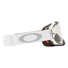 Lunettes OAKLEY Airbrake MX - Tuff Blocks blanc transparent 2025