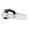 Lunettes OAKLEY Airbrake MX - Tuff Blocks blanc transparent 2025