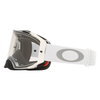 Lunettes OAKLEY Airbrake MX - Tuff Blocks blanc transparent 2025