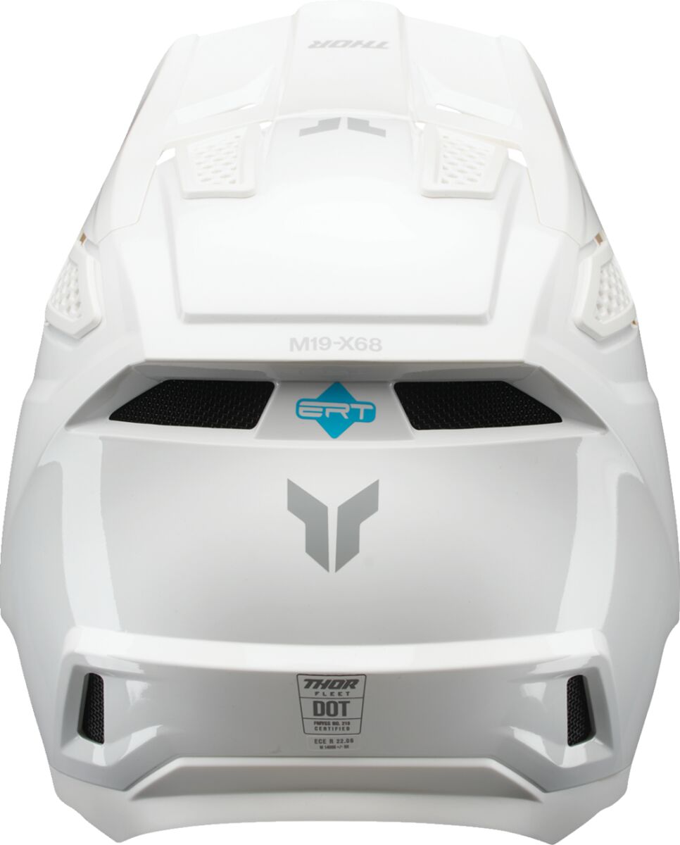 Casque THOR Fleet blanc mat