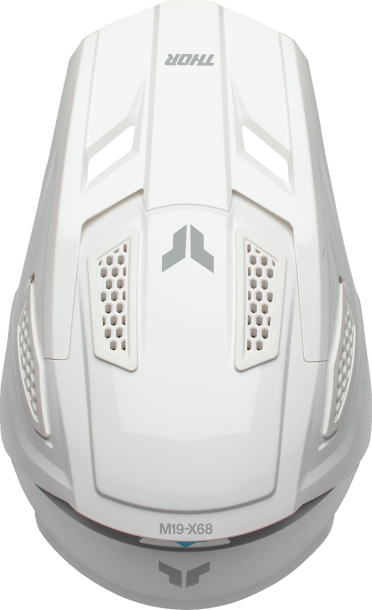 Casque THOR Fleet blanc mat