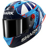 Casque intégral SHARK Aeron-gp Fim Racing #1 Replica Raul Fernandez bleu blanc 2026