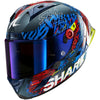 Casque intégral SHARK Aeron-gp Fim Racing #2 Speed-vib carbone bleu rouge 2026