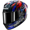 Casque intégral SHARK Aeron Zarco GP De France carbone bleu 2026