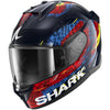 Casque intégral SHARK D-skwal 3 Speed-vib bleu rouge 2026