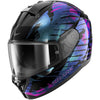 Casque intégral SHARK Ridill 2 Reptaia noir violet 2026