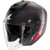 Casque jet SHARK RS Jet Carbon Speed-tech carbone bleu rouge 2026
