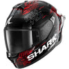 Casque intégral SHARK Skwal Cup Speed-vib noir rouge argent 2026