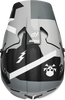Casque THOR REFLEX CARBON Brave gris/blanc mat