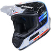 Casque Kenny Performance Graphic Wave bleu