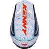 Casque Kenny Performance Graphic Wave bleu
