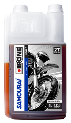 Huile mélange IPONE Samourai Racing 2T - 1L