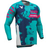 Maillot THOR LAUNCHMODE Bleach blanc/bleu