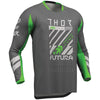 Maillot THOR LAUNCHMODE Futura gris/vert