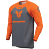 Maillot THOR RIDEMODE Menace orange/gris