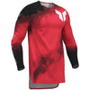 Maillot THOR SPORTMODE Carbon rouge/noir