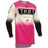 Maillot THOR SPORTMODE Geo rose/noir
