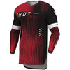 Maillot THOR Sportmode Vanish Noir/Rouge