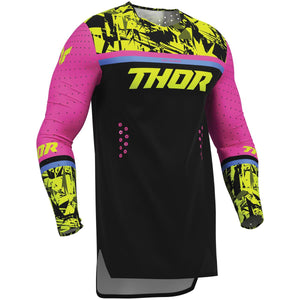 Maillot THOR Sportmode Punkd Noir/Fu