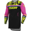 Maillot THOR Sportmode Punkd Noir/Fu