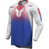 Maillot THOR Launchmode Air Darkside Blanc/Bleu
