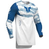 Maillot THOR SPORTMODE Recon LE blanc/bleu