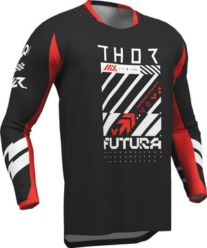 Maillot enfant THOR Launchmode Futura Noir/Rouge