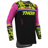Maillot enfant THOR Sportmode Punkd Noir/Fu