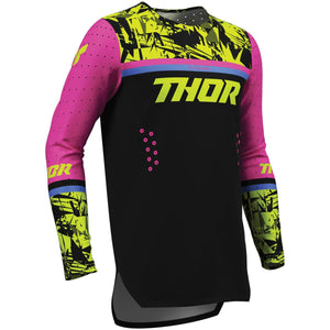 Maillot enfant THOR Sportmode Punkd Noir/Fu