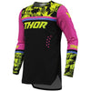 Maillot enfant THOR Sportmode Punkd Noir/Fu