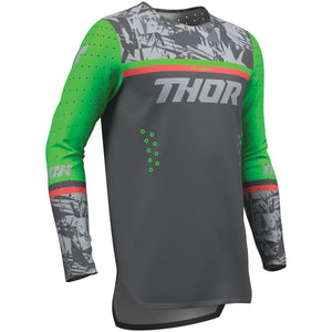 Maillot enfant THOR Sportmode Punkd gris/Vert