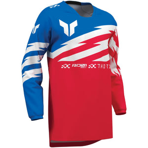 Maillot enfant THOR Launchmode Shockie Rouge/Bleu