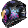 Casque intégral SHARK D-skwal 3 Mayfer noir violet 2026