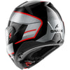 Casque modulable SHARK Oxo Sikter noir argent 2026
