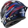 Casque intégral SHARK Skwal Cup Replica Zarco GP De France bleu chrome rouge 2026