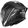 Casque jet SHARK Skwal Jet Cup Speed-tech noir blanc anthracite 2026